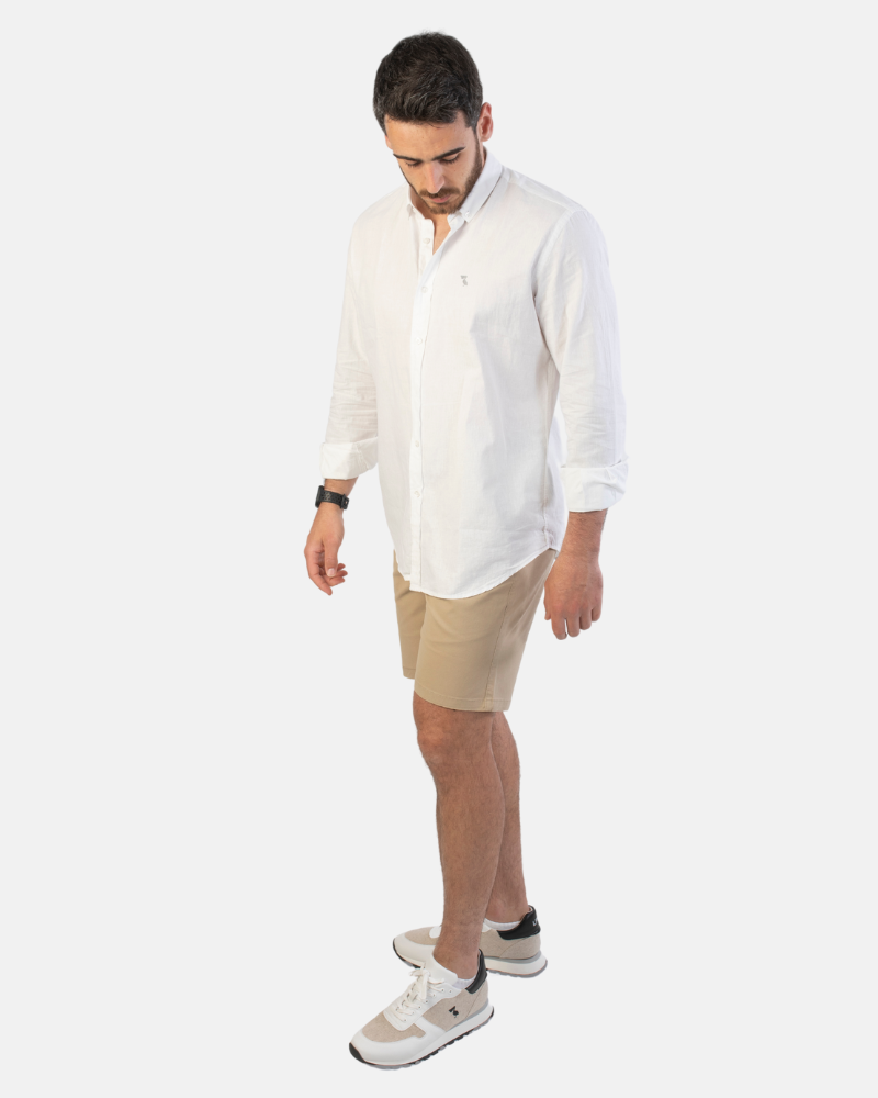 CAMISA DE LINO BLANCA