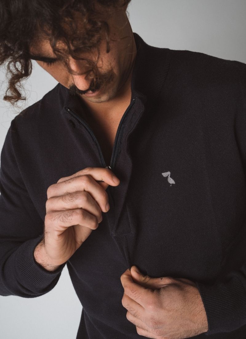 JERSEY CHIMENEA AZUL OSCURO