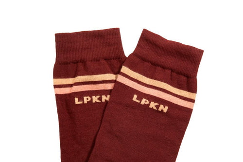 CALCETINES 2BAND SPORT BURGUNDY