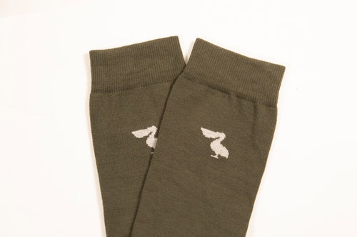 CALCETINES VERDE LOGO PERLA