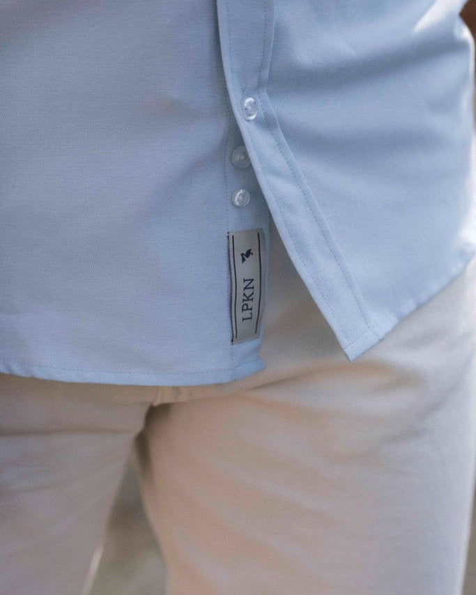 CAMISA OXFORD PELÍCANO BURDEOS