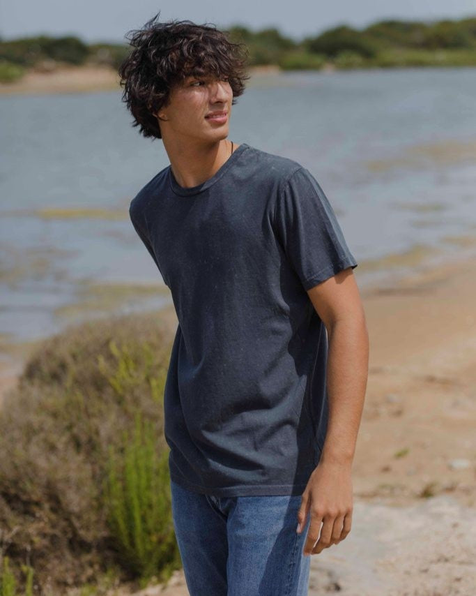 CAMISETA PLAIN INK GREY