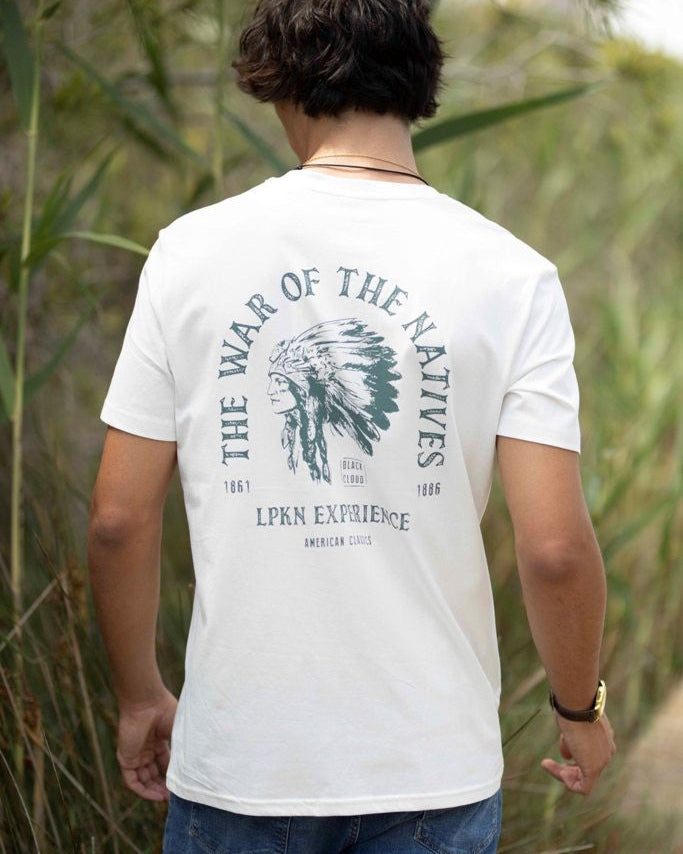 CAMISETA BLACK CLOUD WHITE