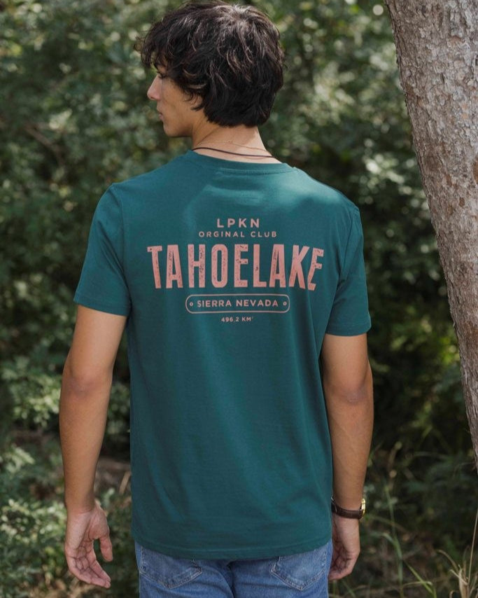 CAMISETA TAHOE LAKE GREEN