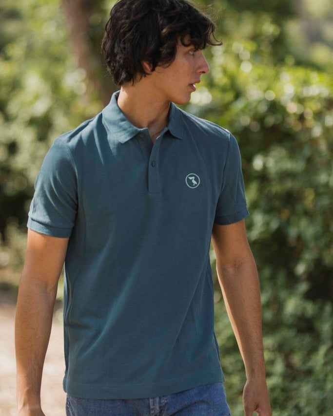POLO CIRCLE AZULADO
