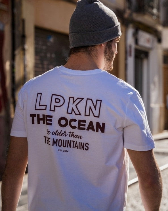 CAMISETA THE OCEAN BLANCA