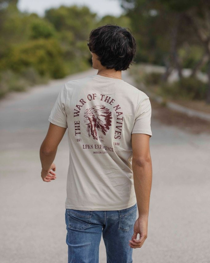 CAMISETA BLACK CLOUD BEIGE