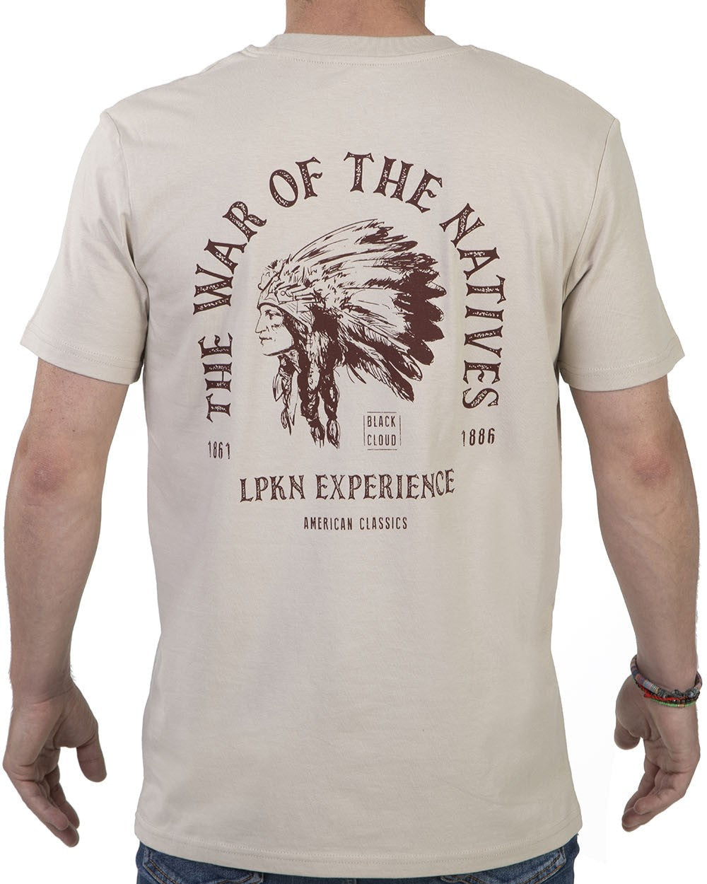 CAMISETA BLACK CLOUD BEIGE