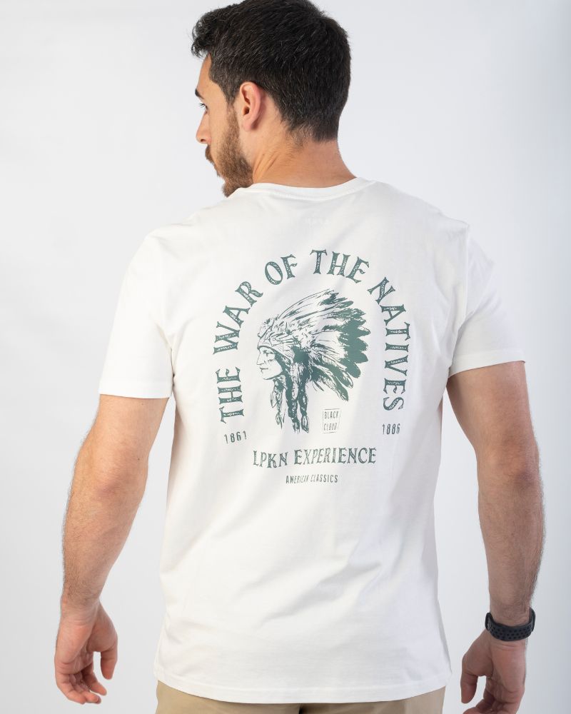 CAMISETA BLACK CLOUD WHITE