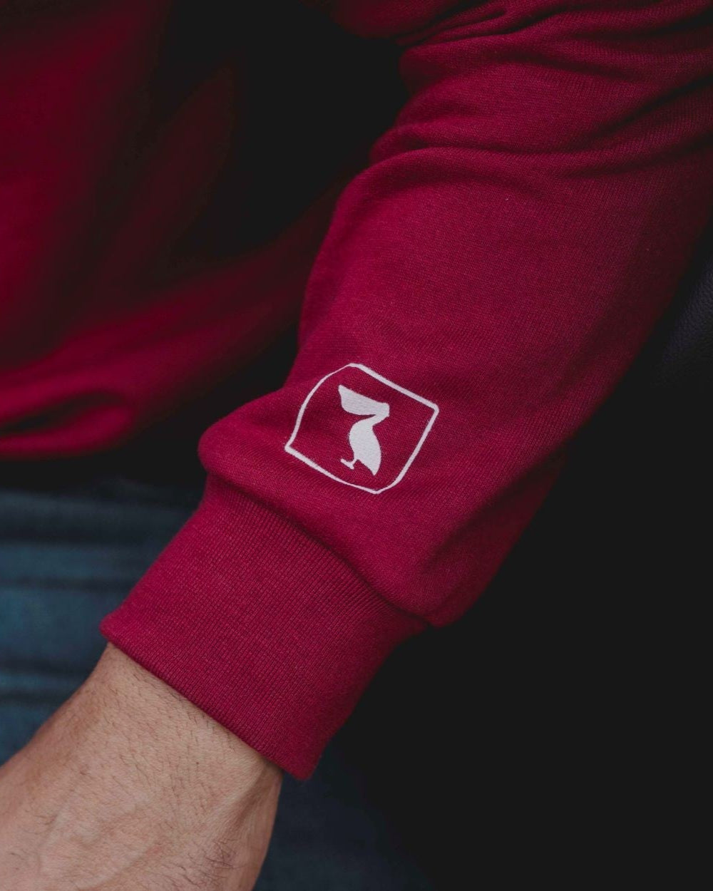 SUDADERA LPKN ROJA