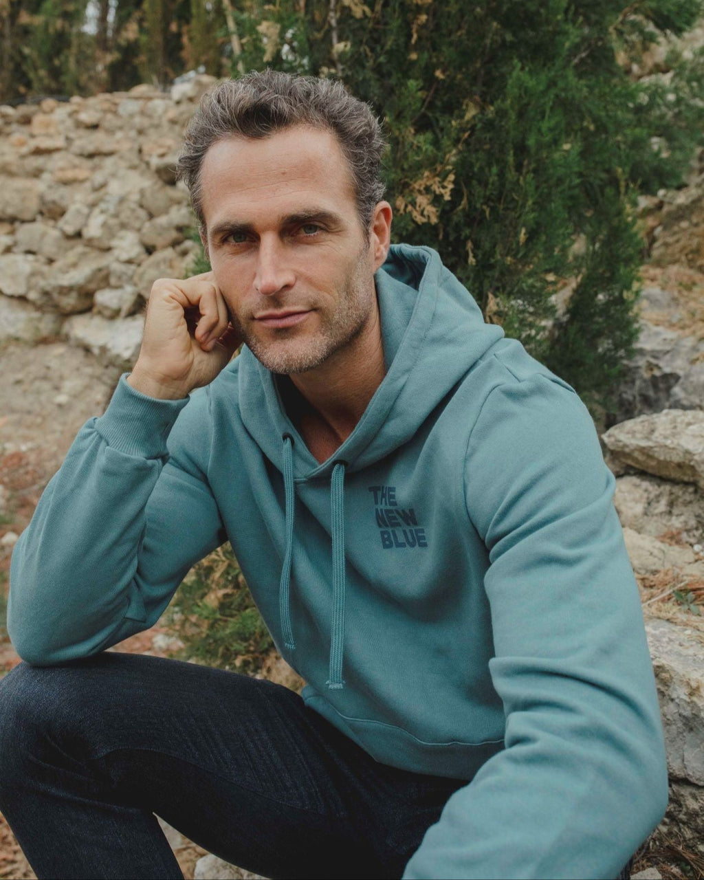 SUDADERA THE NEW BLUE