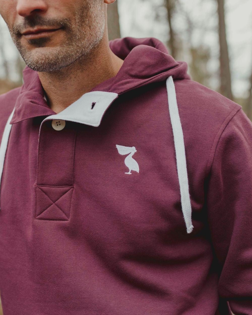 SUDADERA VIEW BURDEOS