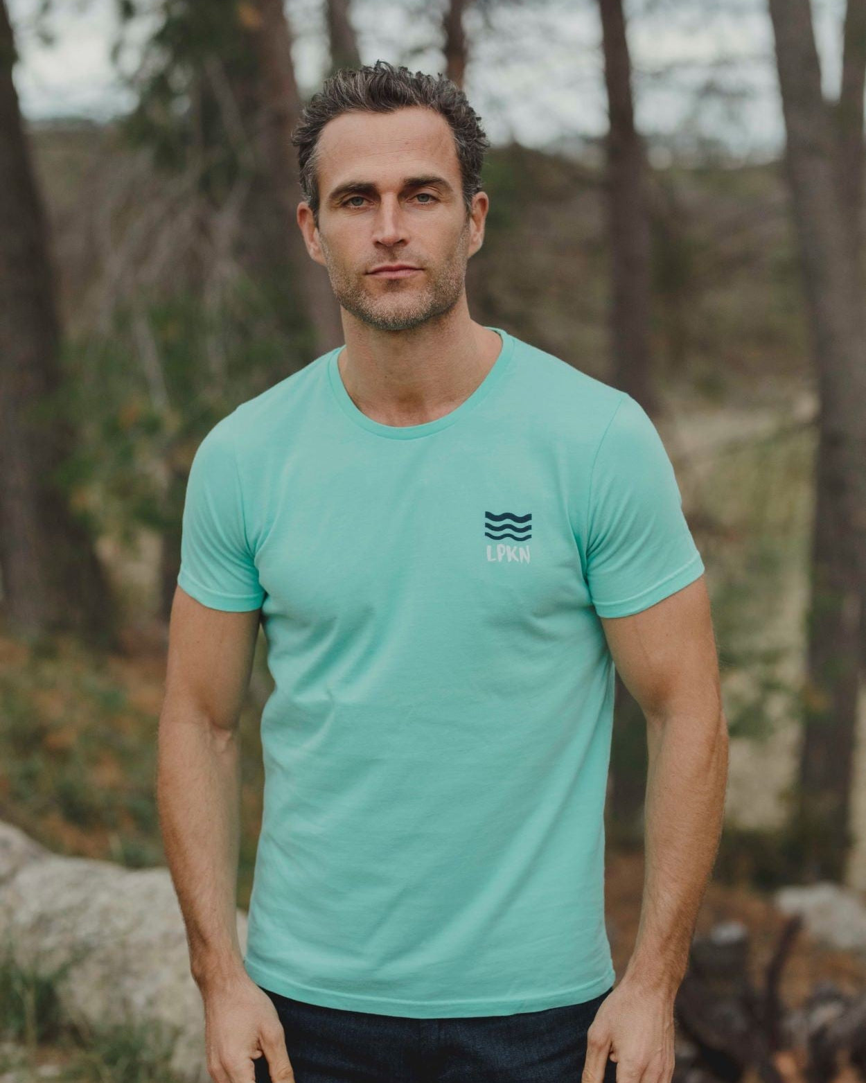 CAMISETA GOOD VIBES VERDE MAR