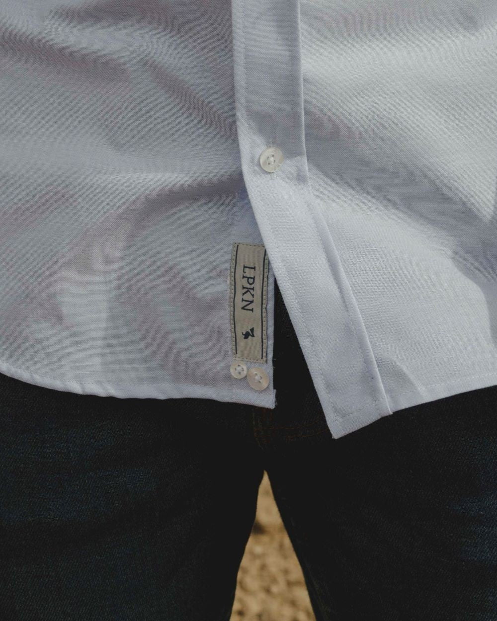 CAMISA OXFORD PELÍCANO AZUL OSCURO
