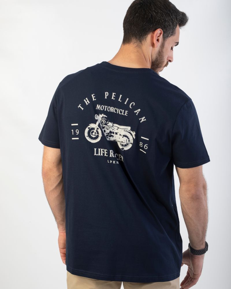 CAMISETA LIFE RACER NAVY