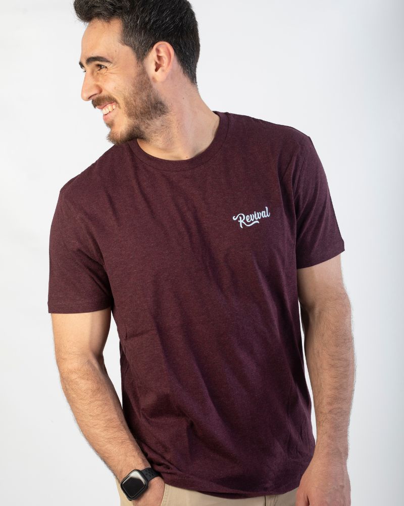 CAMISETA REVIVAL GRANATE