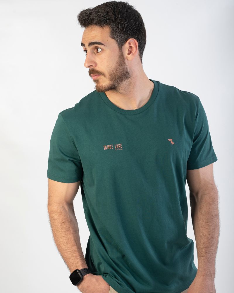 CAMISETA TAHOE LAKE GREEN