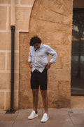 BERMUDAS AZUL MARINO
