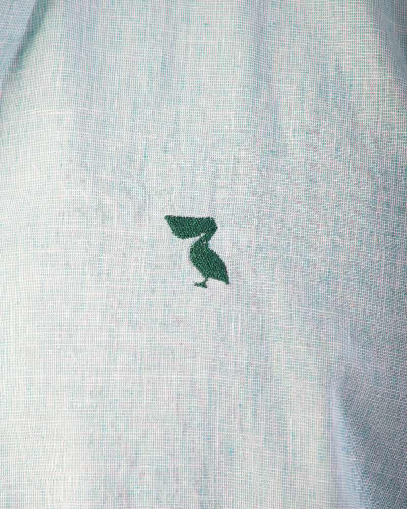 CAMISA DE LINO VERDE
