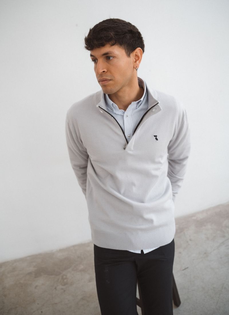 JERSEY CHIMENEA GRIS