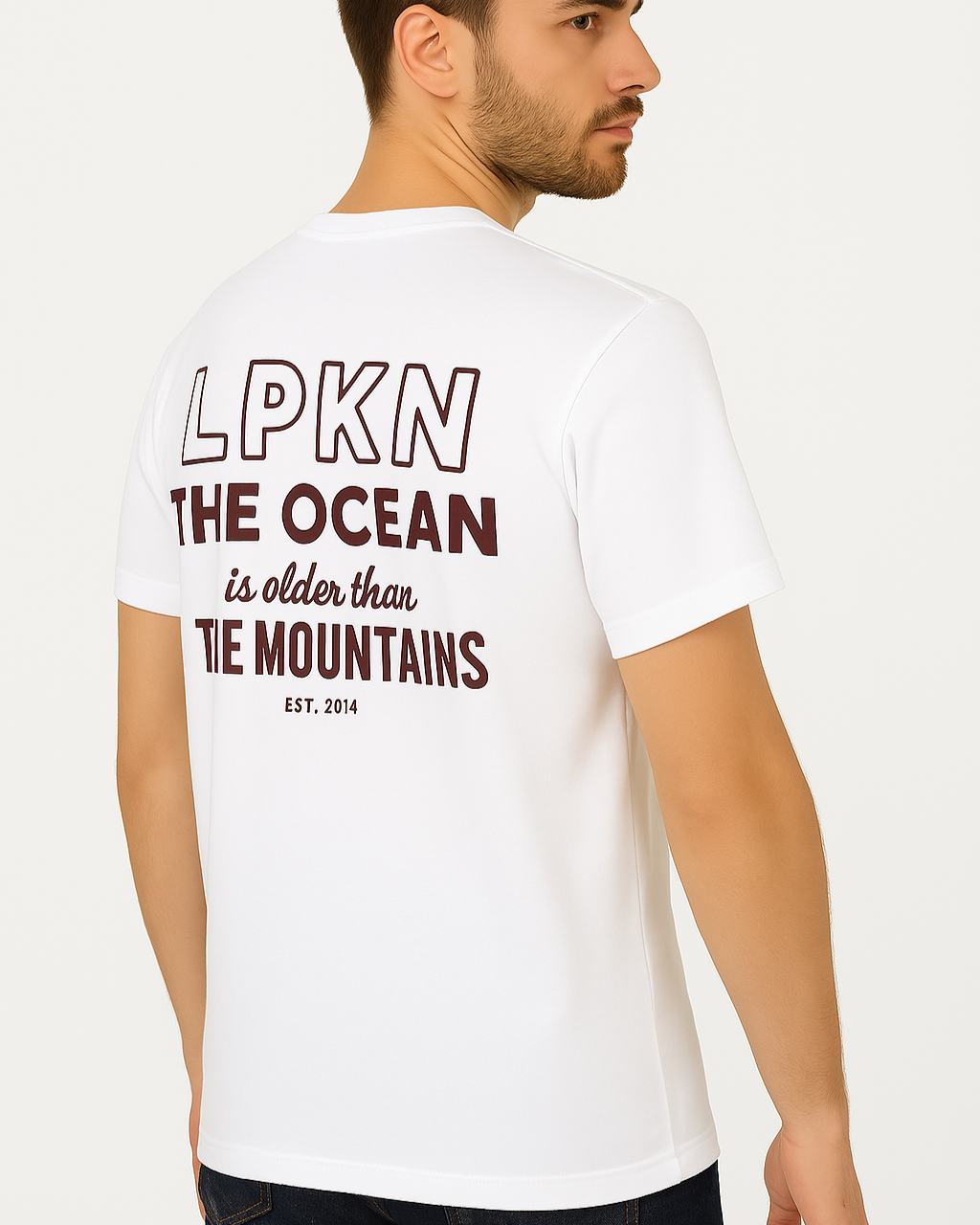 CAMISETA THE OCEAN BLANCA