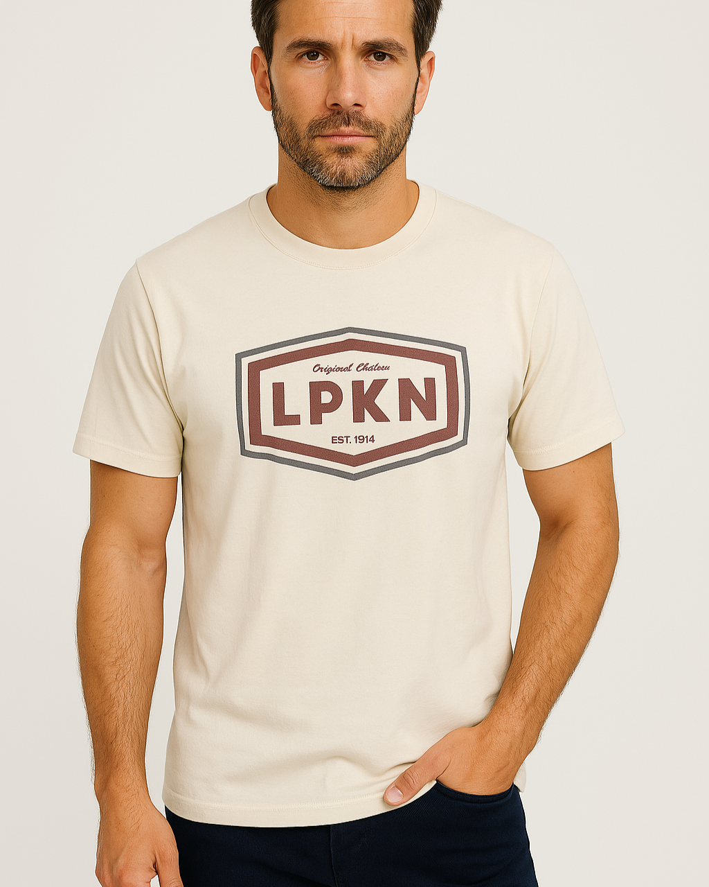 CAMISETA LPKN NATURAL RAW