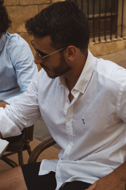 CAMISA DE LINO BLANCA